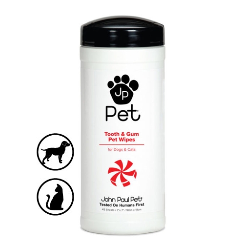 John Paul Pet - Pet Tooth &amp; Gum Wipes - 45 Tücher