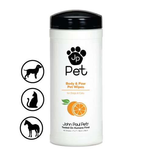John Paul Pet - Pet Body &amp; Paw Bath Wipes - 45 Tücher
