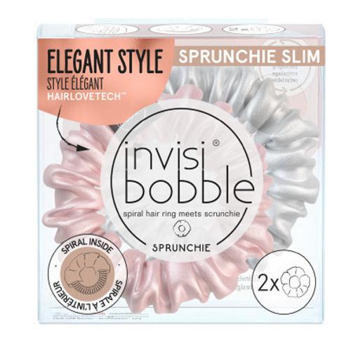 Invisibobble SPRUNCHIE SLIM Bella Chrome (2er Set)