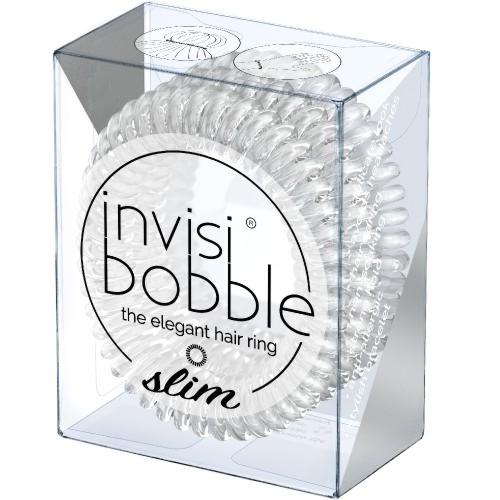 Invisibobble SLIM Crystal Clear (3er Set)