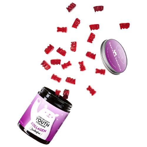 Bears With Benefits - Stop The Clock Youth Vitamins Collagen 60 Stück - zuckerfrei-