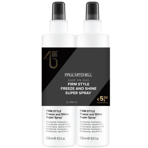 Paul Mitchell - Style Duo Freeze and Shine Super Spray 2x250ml