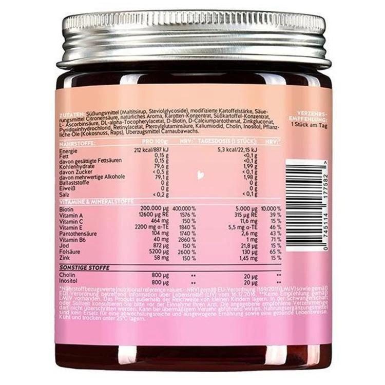 Bears With Benefits - Ah-Mazing Hair Vitamin Biotin ZUCKERFREI 60 Stück